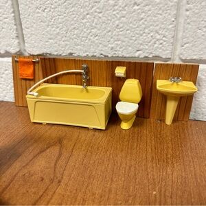 Lundby Dollhouse Bathroom Set